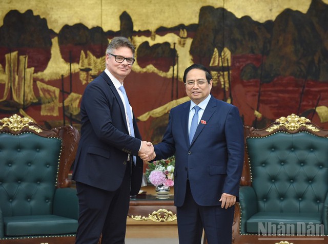 Prime Minister urges HP to develop supply chains in Viet Nam- Ảnh 1. Prime Minister urges HP to develop supply chains in Viet Nam- Ảnh 1.