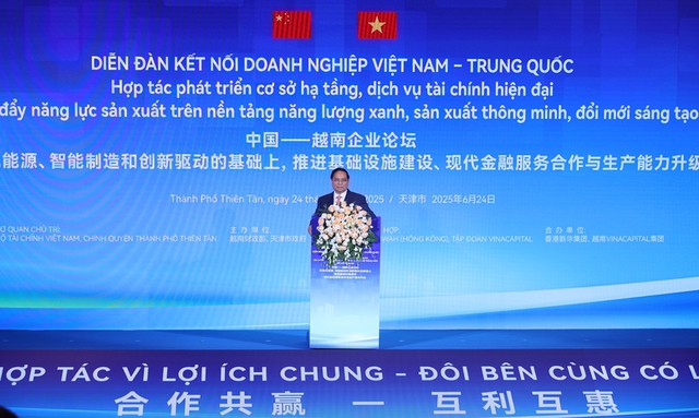 Prime Minister attends Viet Nam–China Business Connectivity Forum in Tianjin- Ảnh 1. Prime Minister attends Viet Nam–China Business Connectivity Forum in Tianjin- Ảnh 1.