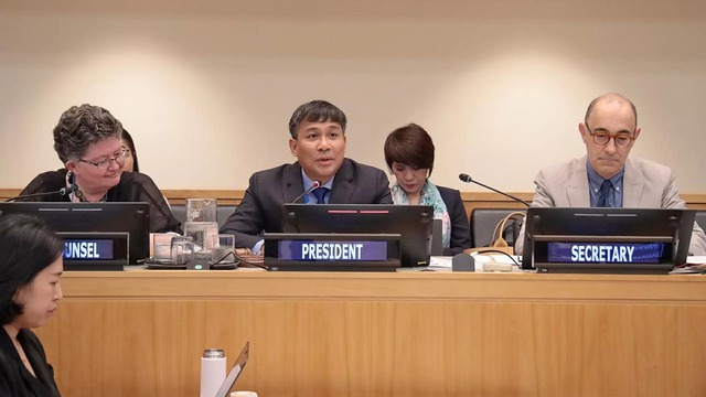 Viet Nam elected Chair of 35th Conference of States Parties to UNCLOS - Ảnh 1.
