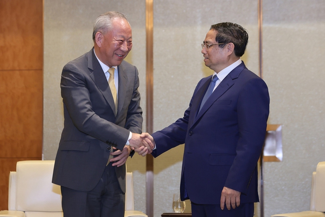 Prime Minister receives Chairman of Chinese Pacific Construction Group- Ảnh 1. Prime Minister receives Chairman of Chinese Pacific Construction Group- Ảnh 1.