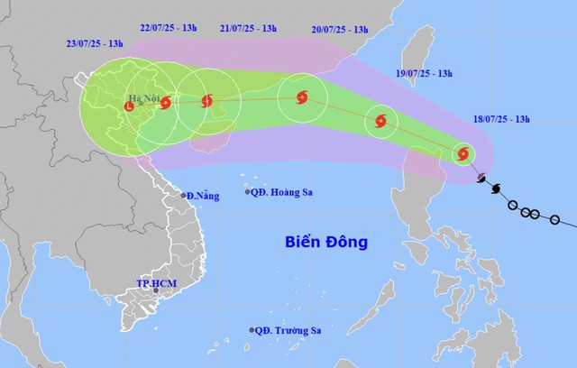 Viet Nam braces for tropical cyclone Wipha- Ảnh 1. Viet Nam braces for tropical cyclone Wipha- Ảnh 1.