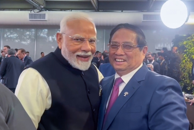 Prime Minister meets foreign leaders on sidelines of 17th BRICS Summit- Ảnh 2. Prime Minister meets foreign leaders on sidelines of 17th BRICS Summit- Ảnh 2.