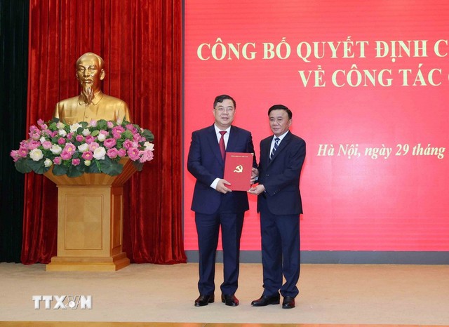 Politburo appoints new Chairman of Party Central Committee's Office- Ảnh 1. Politburo appoints new Chairman of Party Central Committee's Office- Ảnh 1.
