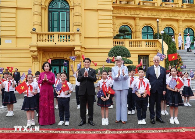 Official welcome ceremony for Australia’s Governor-General- Ảnh 1.