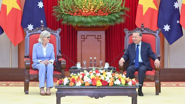 General Secretary To Lam meets Australian Governor-General- Ảnh 1.