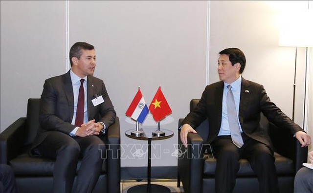 State President meets foreign leaders on UNGA general debate sidelines - Ảnh 1.