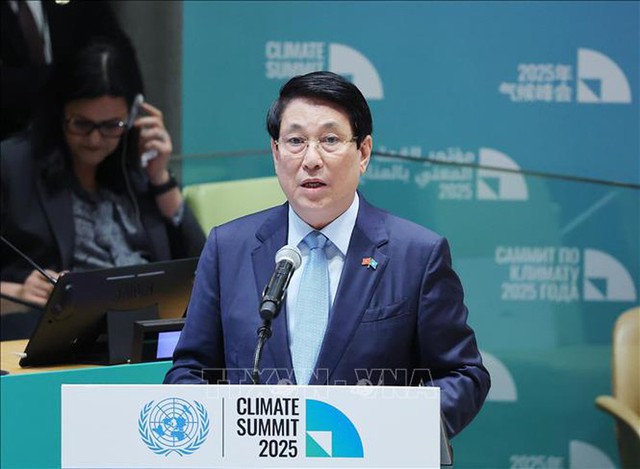 President urges countries to implement climate finance commitments at Climate Summit 2025- Ảnh 1.