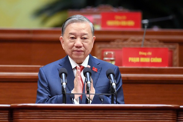 Foreign leaders congratulate To Lam on re-election as top Party leader- Ảnh 1.