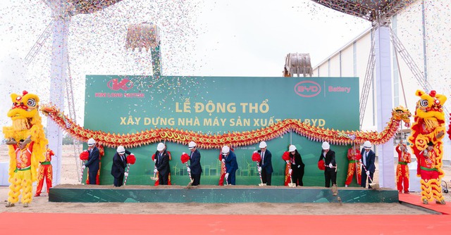 Construction begins on new energy battery plant in Hue - Ảnh 1. Construction begins on new energy battery plant in Hue - Ảnh 1.
