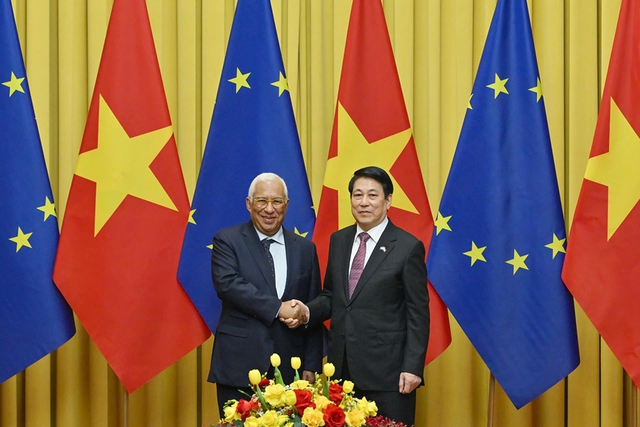 Full Joint Statement on upgrading Viet Nam-EU relations to Comprehensive Strategic Partnership- Ảnh 1.