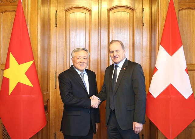 Standing Deputy Prime Minister meets Swiss President Guy Parmelin- Ảnh 2.