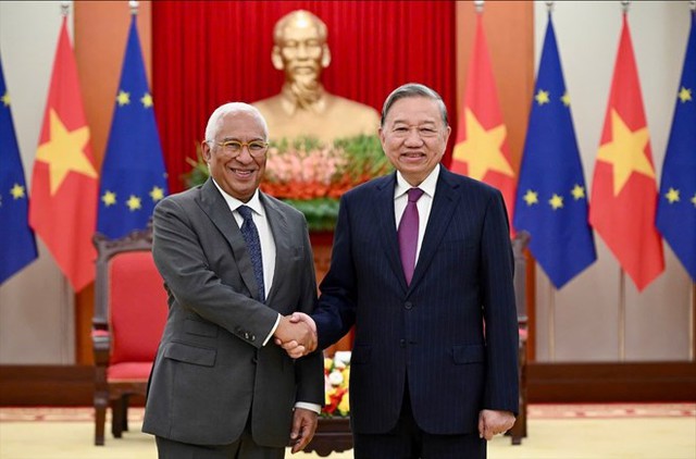 General Secretary To Lam receives European Council President António Costa- Ảnh 1.