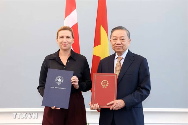 Viet Nam, Denmark elevate ties to Comprehensive Strategic Partnership- Ảnh 1.