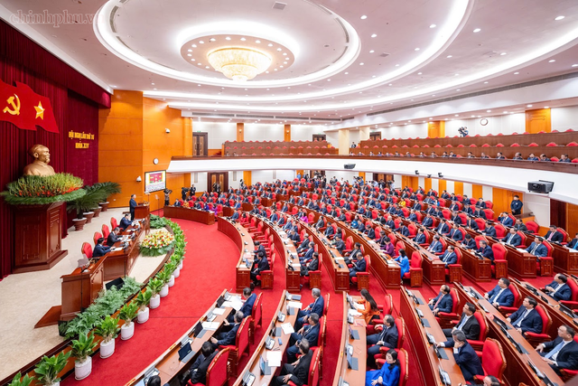 Fourth plenum of 14th CPV Central Committee opens in Ha Noi - Ảnh 3.