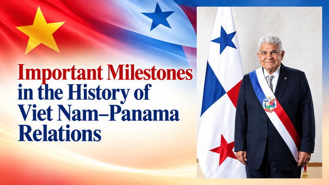 Panamanian President embarks on four-day official visit to Viet Nam- Ảnh 1.