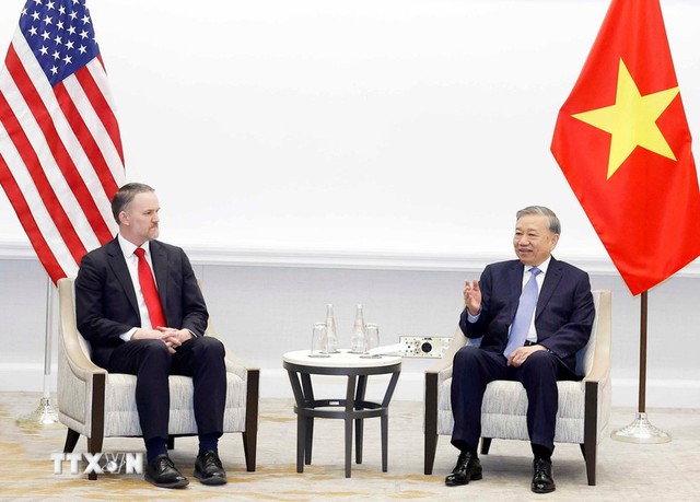 General Secretary To Lam hosts reception for U.S. Trade Representative- Ảnh 1.