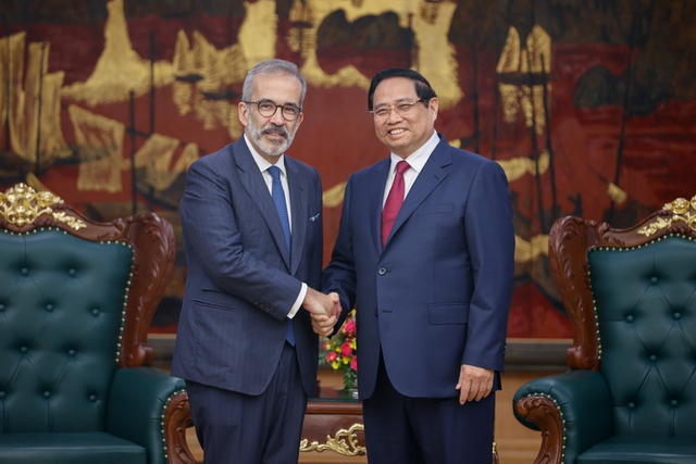 Prime Minister hosts top Portuguese diplomat - Ảnh 1.