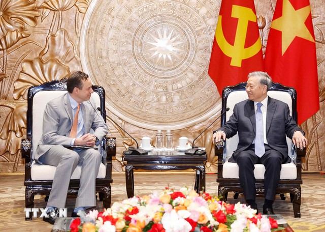 General Secretary To Lam hosts GE Vernova President - Ảnh 1.