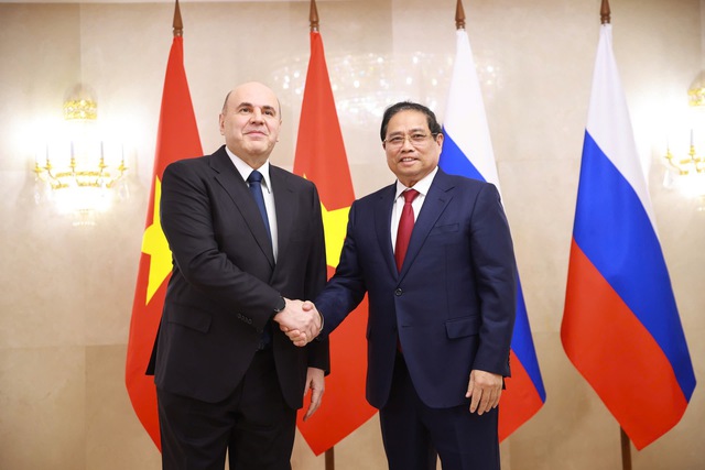 Vietnamese, Russian Prime Ministers hold talks in Moscow- Ảnh 1.