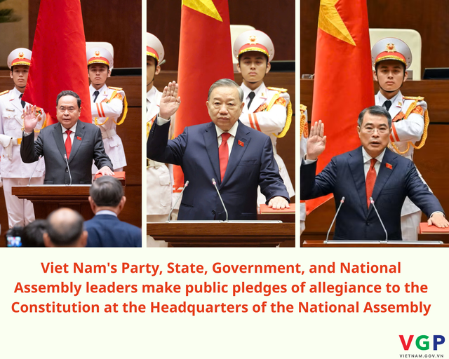 Foreign leaders congratulate top Vietnamese counterparts- Ảnh 1.