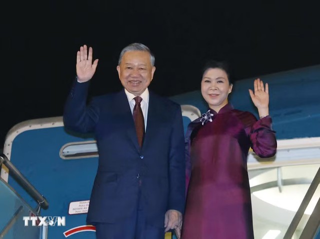 General Secretary, State President To Lam starts State visit to China- Ảnh 1.