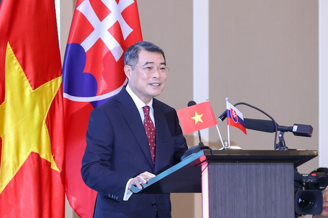 Vietnamese, Slovak Prime Ministers co-chair Viet Nam-Slovakia Business Forum- Ảnh 2.