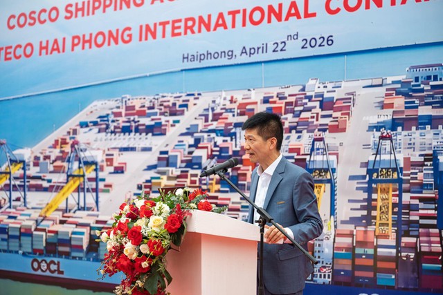 Hateco terminal welcomes mega-vessel cosco shipping aquarius - historic milestone for Hai Phong Port- Ảnh 5.