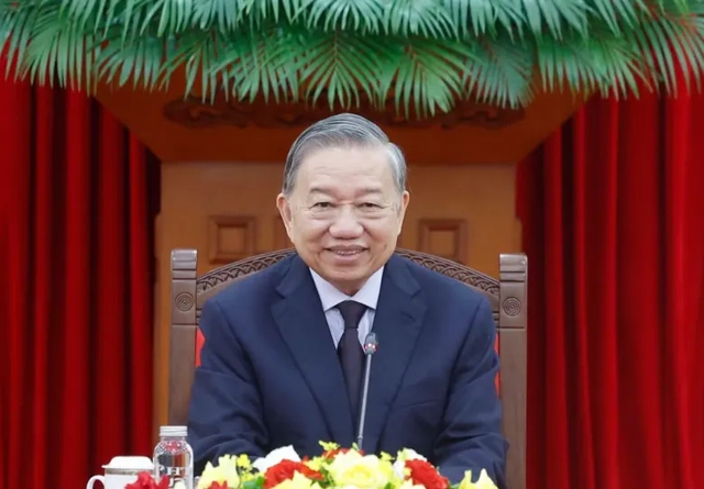 General Secretary, President To Lam holds phone talks with Australian Prime Minister- Ảnh 1.