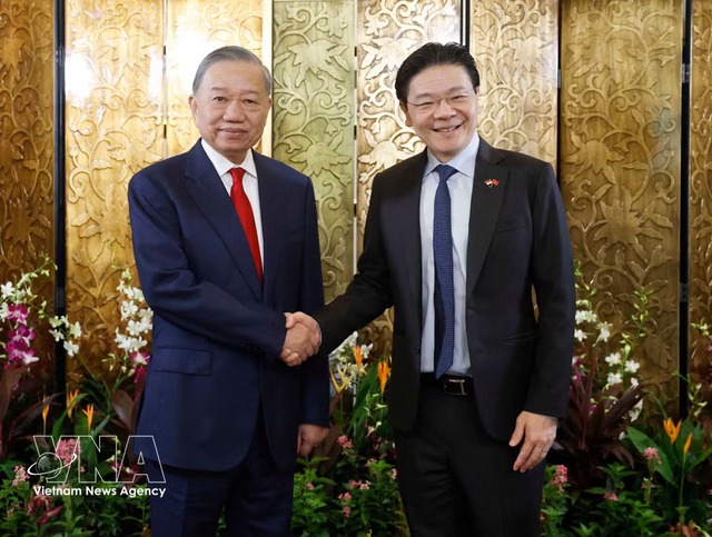 Viet Nam prioritizes tech and innovation cooperation with Singapore- Ảnh 1.
