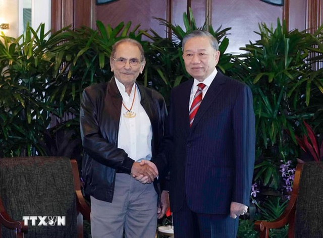 General Secretary, President To Lam meets President of Timor Leste in Singapore - Ảnh 1.