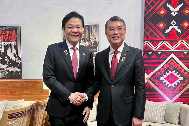 Prime Minister Le Minh Hung meets ASEAN leaders, Secretary-General in Cebu- Ảnh 4.