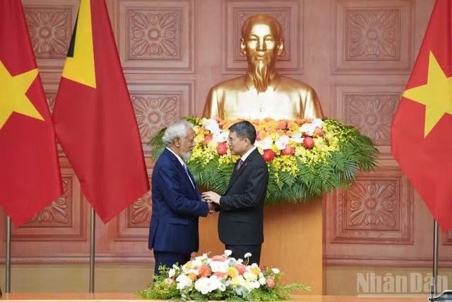 Viet Nam, Timor-Leste agree to deepen multifaceted cooperation- Ảnh 1.
