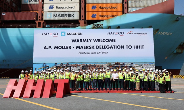 Hateco, A.P. Moller Maersk expand strategic partnership, driving logistics infrastructure development in Viet Nam- Ảnh 6. Hateco, A.P. Moller Maersk expand strategic partnership, driving logistics infrastructure development in Viet Nam- Ảnh 6.