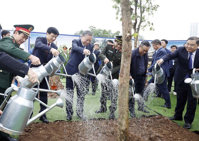 Top leader calls for building ecological civilization, green Viet Nam, and peaceful, sustainable ocean- Ảnh 2.