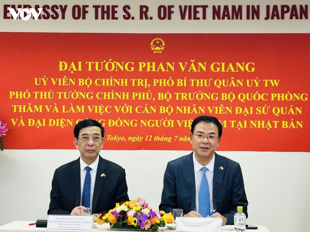 Deputy Prime Minister, Defense Minister Phan Van Giang visits Japan- Ảnh 1.