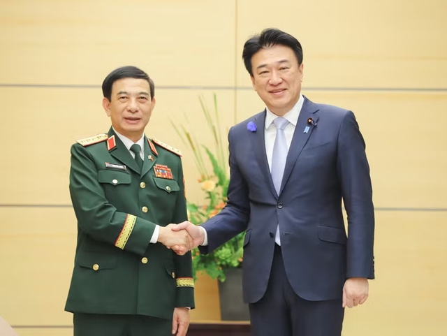Deputy PM, Defense Minister meets Japan's Chief Cabinet Secretary in Tokyo - Ảnh 1.