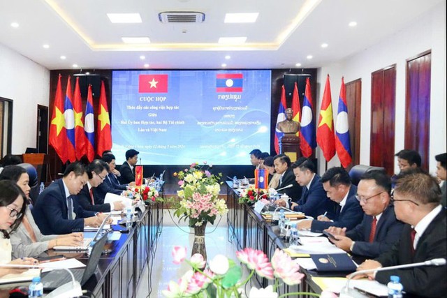 Finance minister leads Viet Nam–Laos Cooperation Committee- Ảnh 1. Finance minister leads Viet Nam–Laos Cooperation Committee- Ảnh 1.
