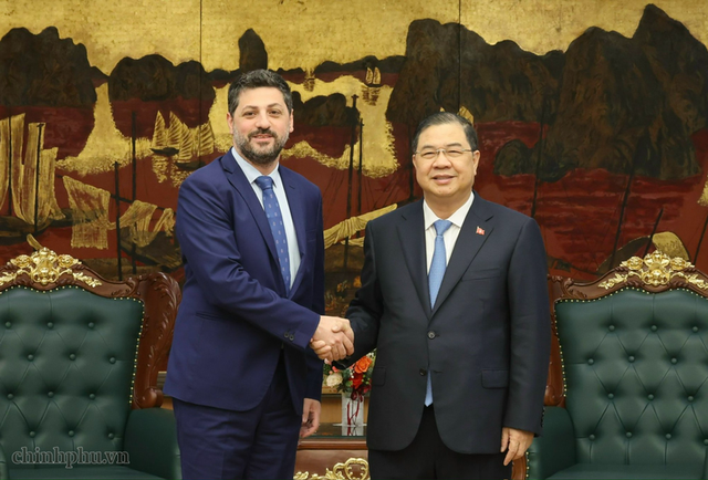 Standing Deputy PM receives WEF Managing Director- Ảnh 1. Standing Deputy PM receives WEF Managing Director- Ảnh 1.
