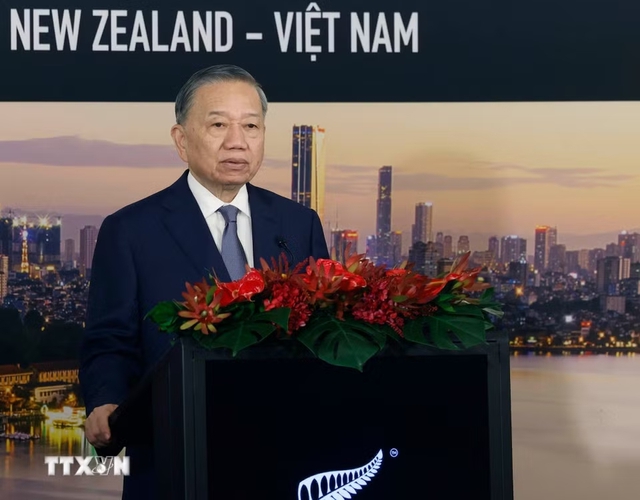 Top leader attends Viet Nam-New Zealand business roundtable in Auckland- Ảnh 1.