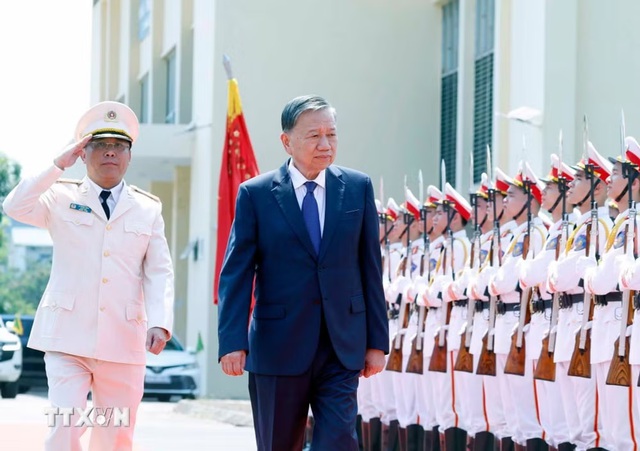 Top leader requests Academy of Security Engineering and Technology to lead in strategic technologies- Ảnh 1.