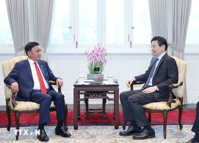 Singapore to continue accompanying Viet Nam in its development process: Prime Minister Lawrence Wong- Ảnh 1.