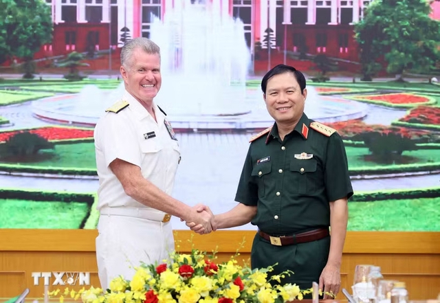 Deputy Minister of National Defense hosts Commander of U.S. Indo- Pacific Command- Ảnh 1.