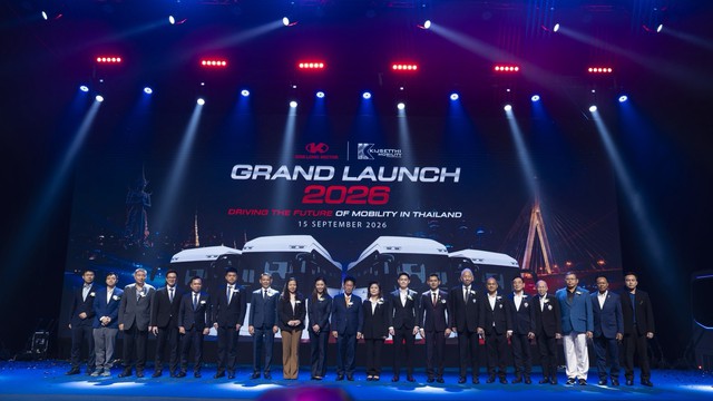 'Made in Viet Nam' KIM LONG buses launched in Thailand- Ảnh 1.