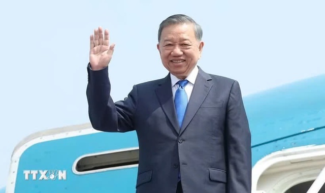 To Lam leaves for UNGA 81 high-level debate- Ảnh 1.