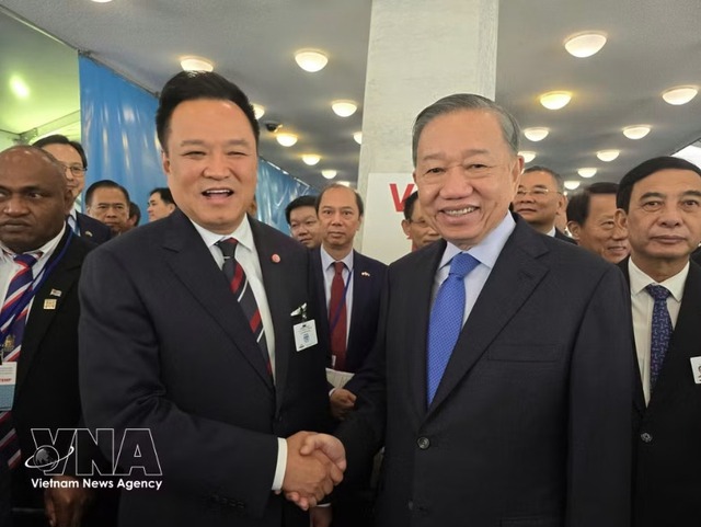 To Lam meets with foreign leaders in New York- Ảnh 2.