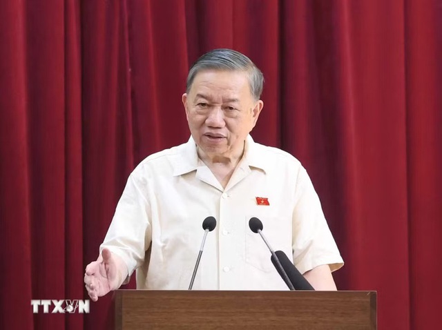 Top leader urges Ha Noi to develop rapidly with quality, identity and livability- Ảnh 1.