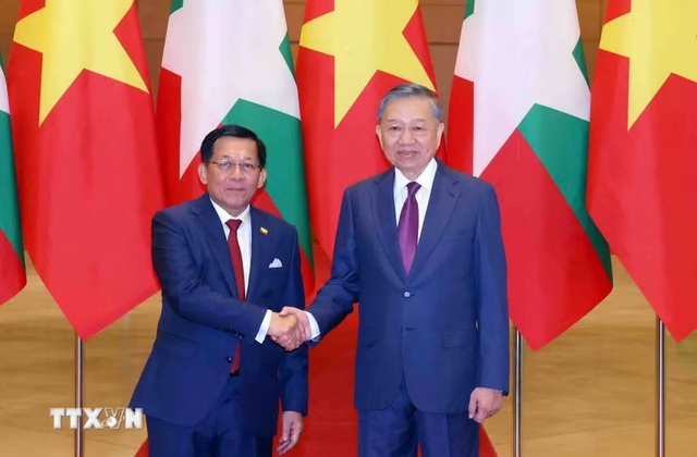 Viet Nam, Myanmar agree to transform defense-security cooperation into key pillar of bilateral ties- Ảnh 1.