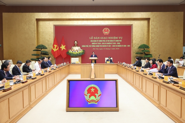 Phát biểu của nguyên Thủ tướng Chính phủ Phạm Minh Chính tại buổi bàn giao nhiệm vụ của Chính phủ, Đảng ủy Chính phủ- Ảnh 2.