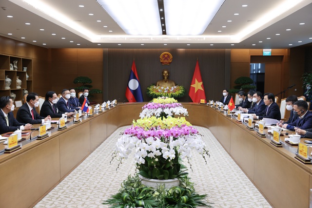 Thắt chặt mối quan hệ gắn bó giữa Văn phòng Chính phủ Việt Nam và Văn phòng Phủ Thủ tướng Lào - Ảnh 2.
