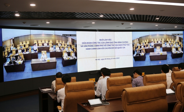 Văn phòng Chính phủ và tỉnh Bình Dương chia sẻ kinh nghiệm về cải cách hành chính - Ảnh 2.
